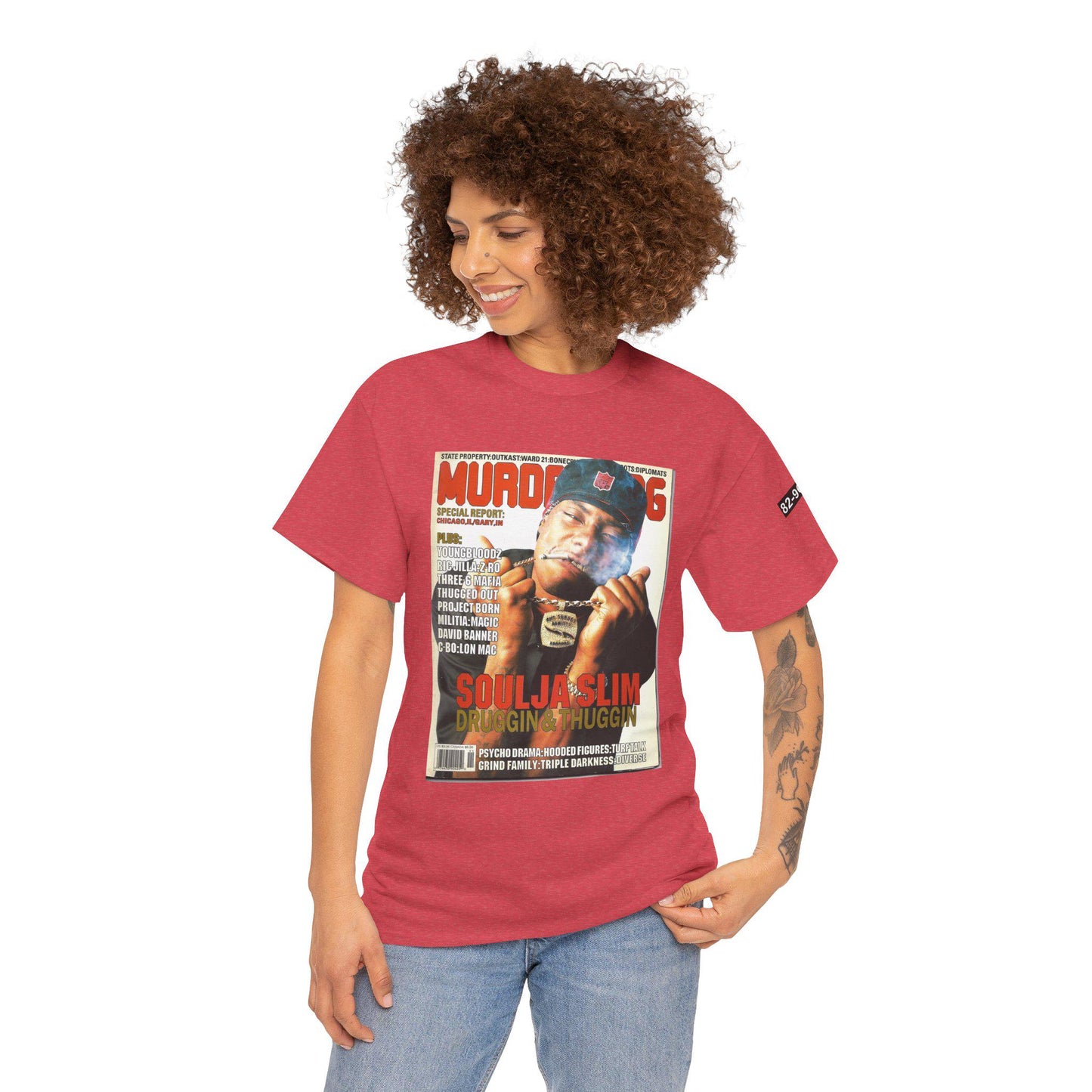 CLASSIC* Soulja Slim Rap Mag Tee