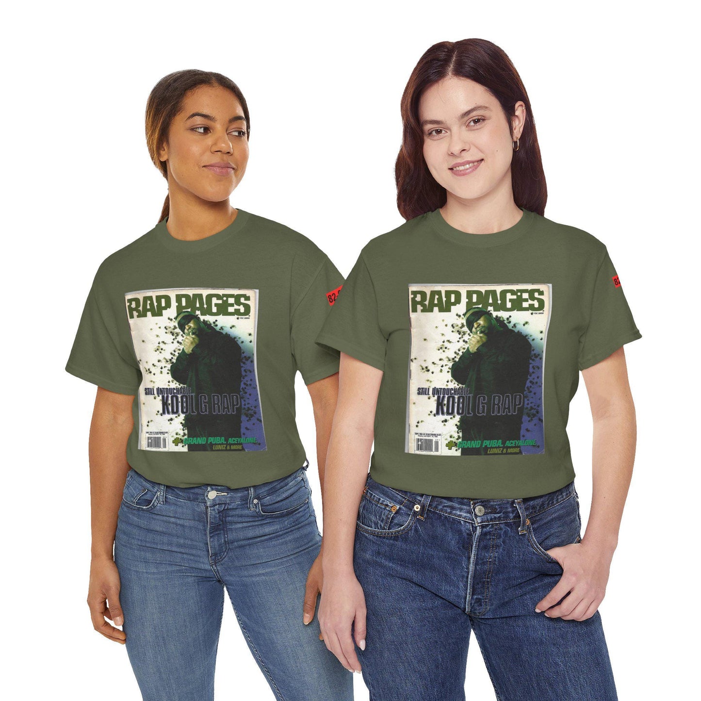Kool G Rap vintage rap magazine cover T-shirt