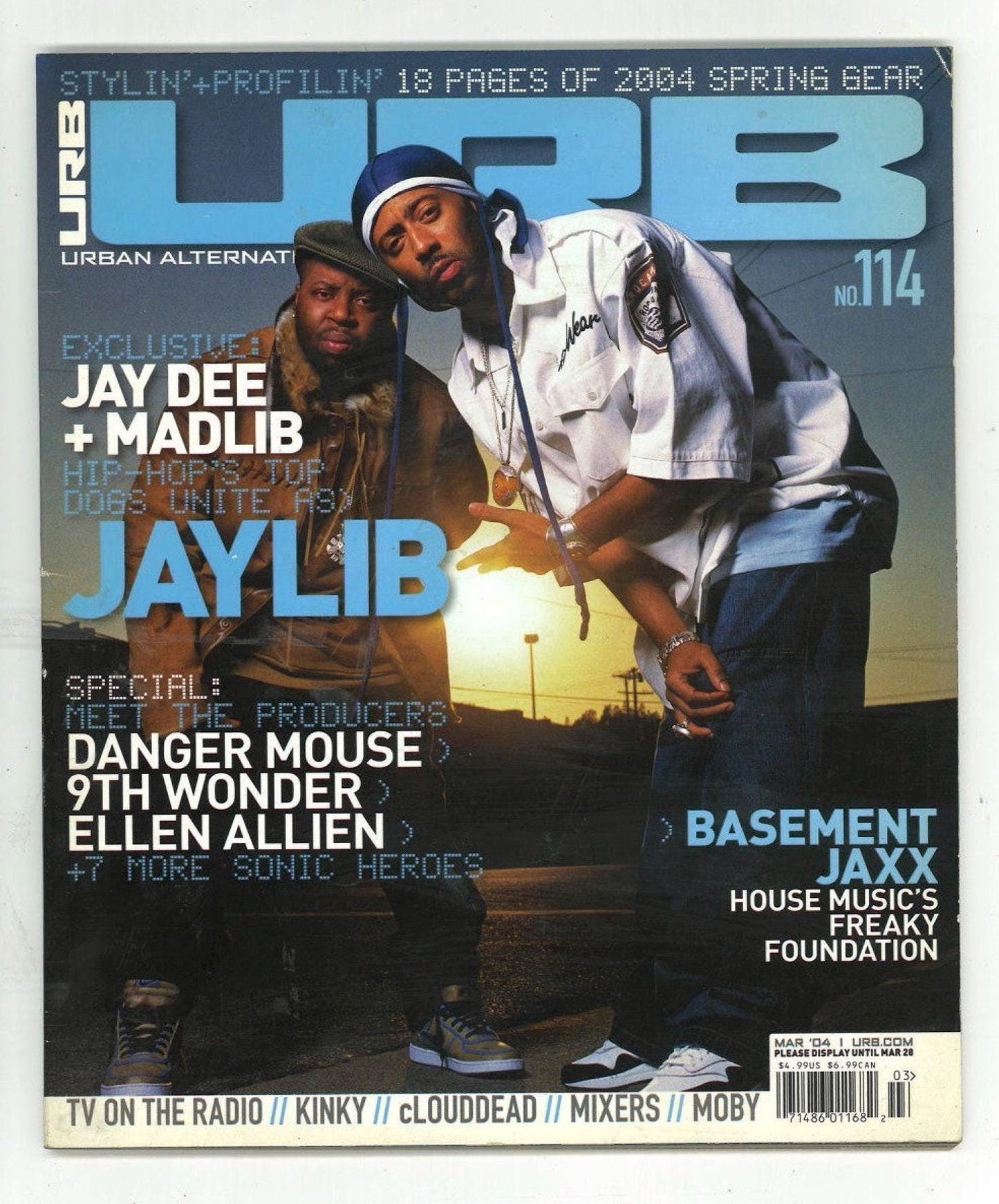 RARE* JAYLIB Cover- URB Magazine - Mar. 2004