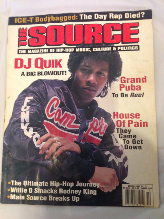The Source – DJ Quik (October 1992)