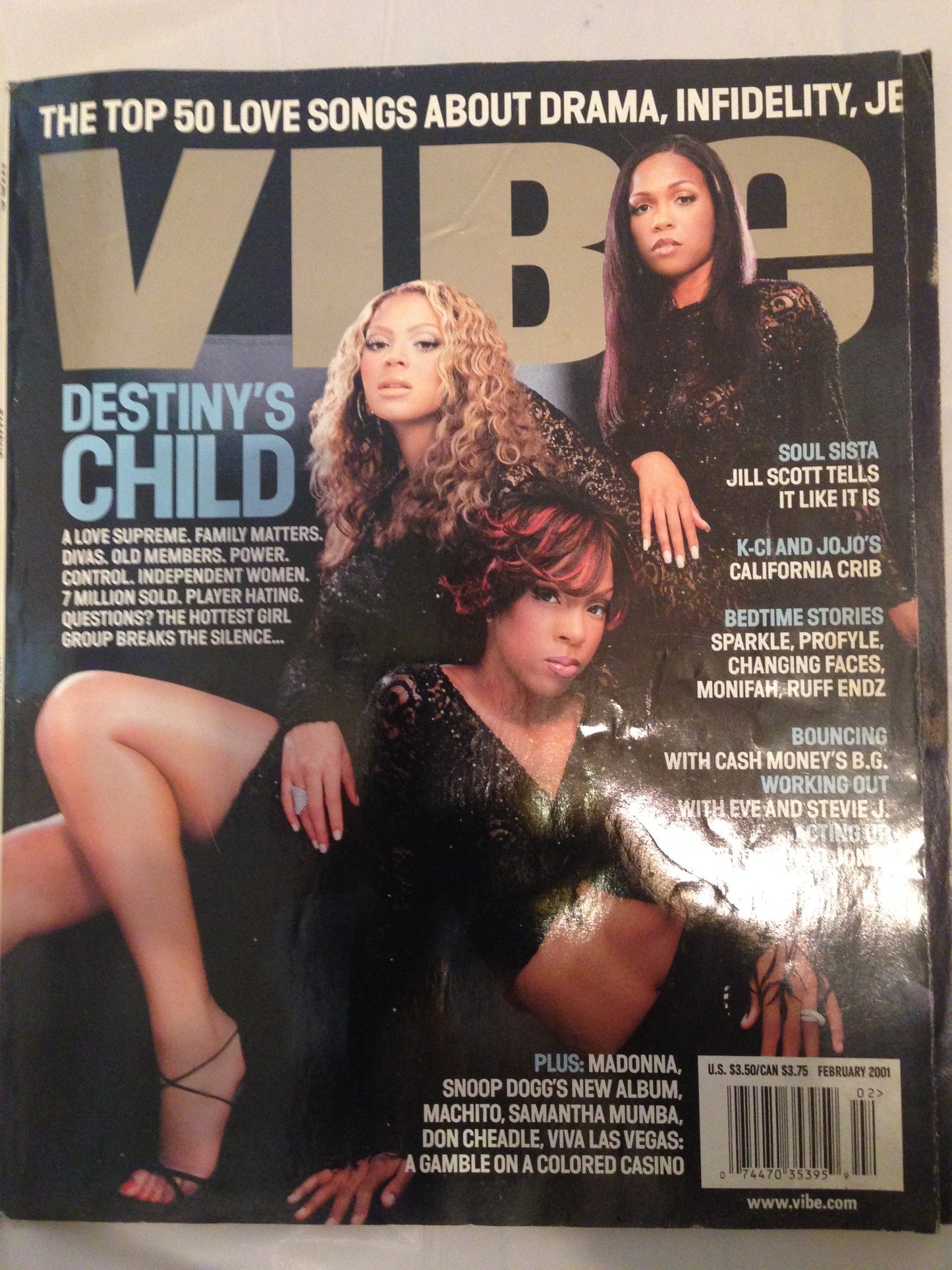 Vibe – Destiny’s Child (February 2001)