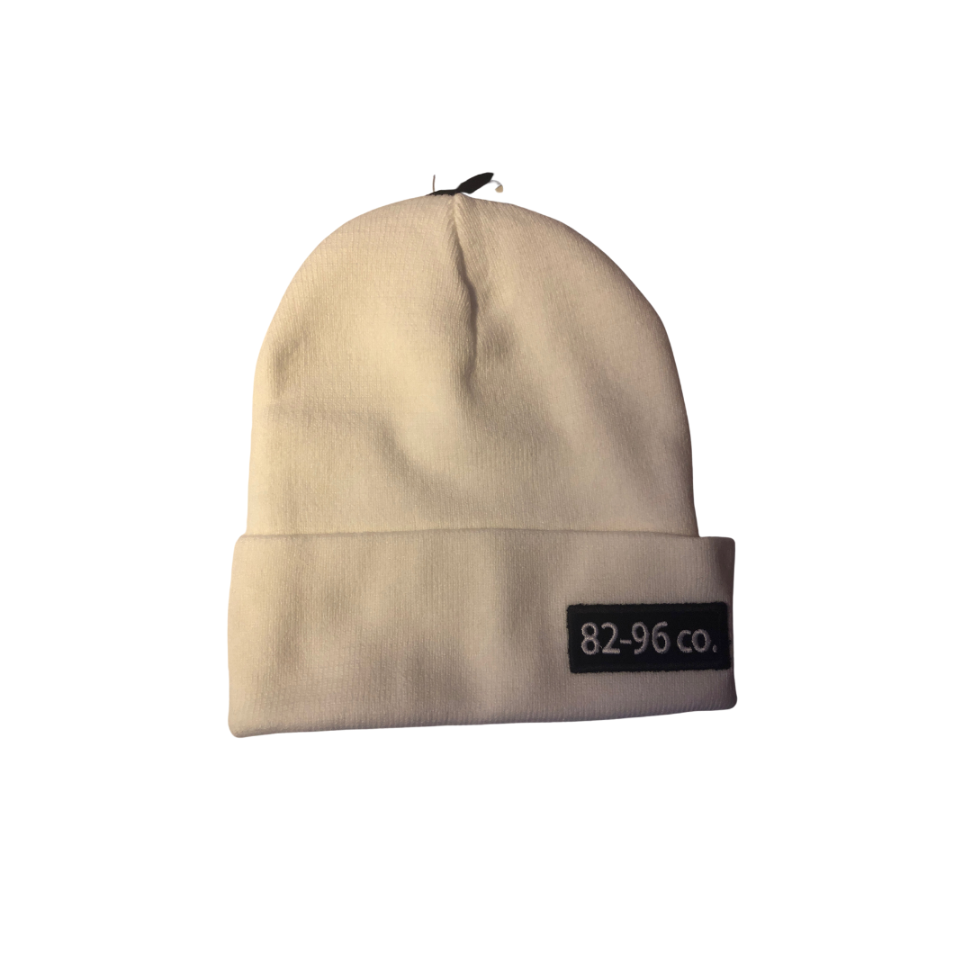 "ATCQ" Beanie Hat - White